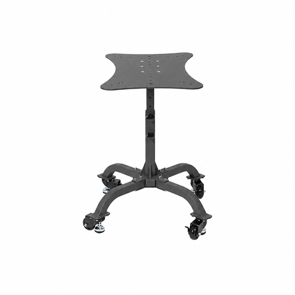 Plancha térmica neumática giratoria P9 40x50cm con compresor de aire de 30L o Mesa con ruedas(Preventa)