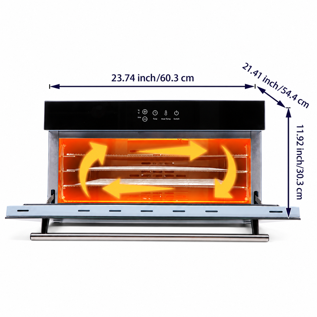 Horno de curado DTF A3 de tres niveles sin humo (Extractor de humos integrado)(Preventa)