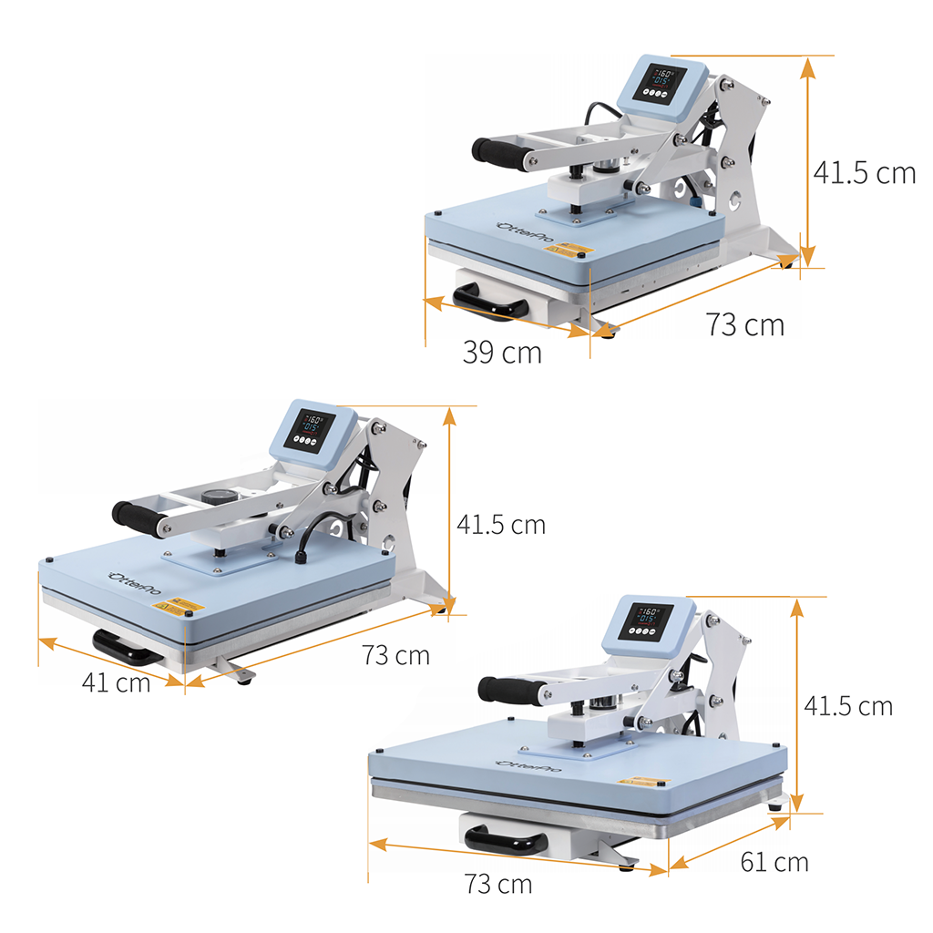 Plancha térmica P11 para camisetas (38x38, 40x50 y 40x60 cm) – Múltiple Opciones(Preventa)