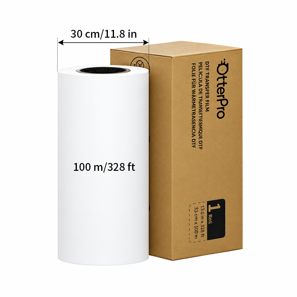 DTF film 0.3x100m for M30 DTF printer