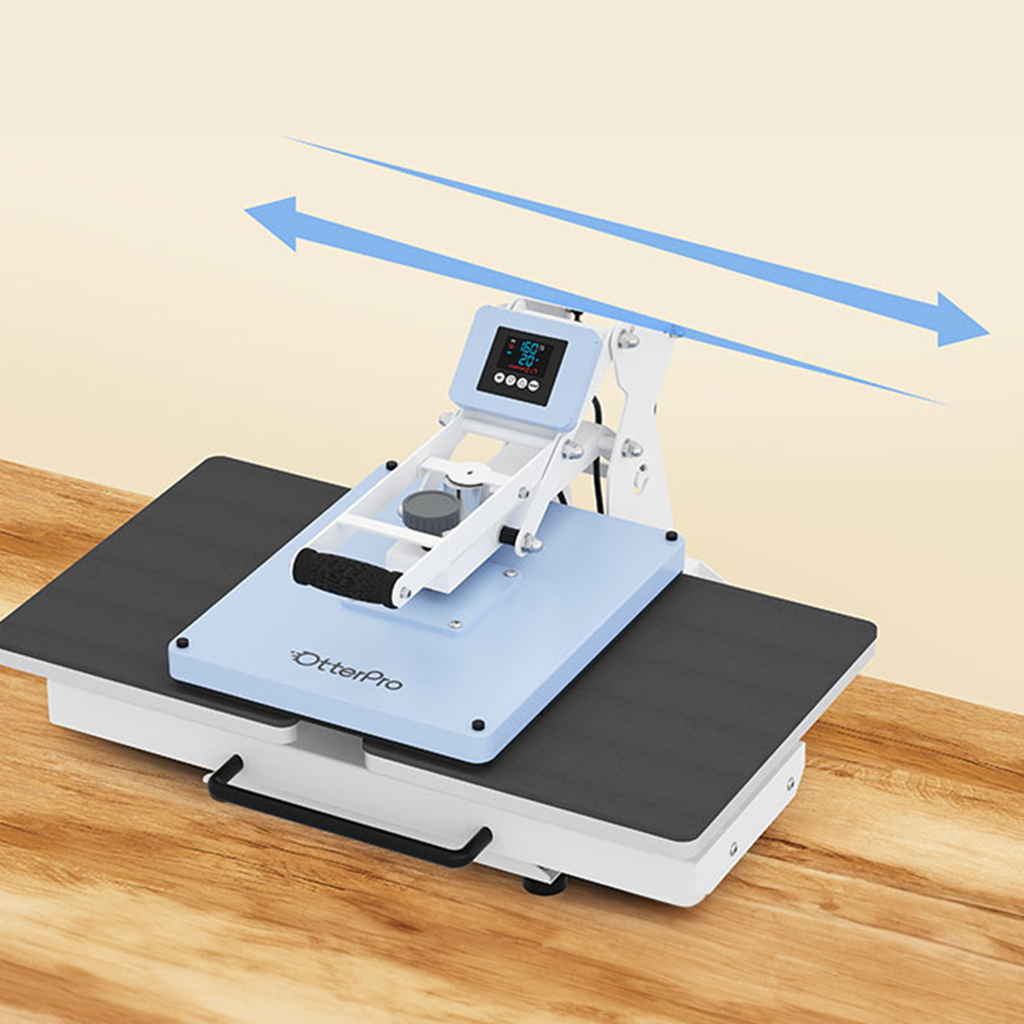 Plancha térmica P11 doble estación semiautomática 40x50cm para camisetas(Preventa)