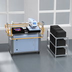 P16 Pro Double-Station Pneumatic Heat Press with Integrated 30L Air Compressor – 40x50 cm or 40x60 cm Models (Side Laser / Top Laser)
