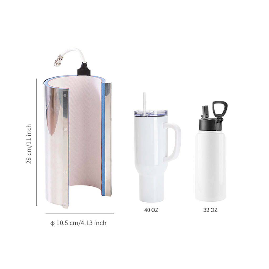 Plancha Térmica para Vasos y Tazas Elite Pro Max | Variaciones de 40 oz, 3 en 1 y 11 en 1