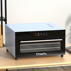 Three-tier A3 DTF curing oven, smokeless (integrated smoke extractor)