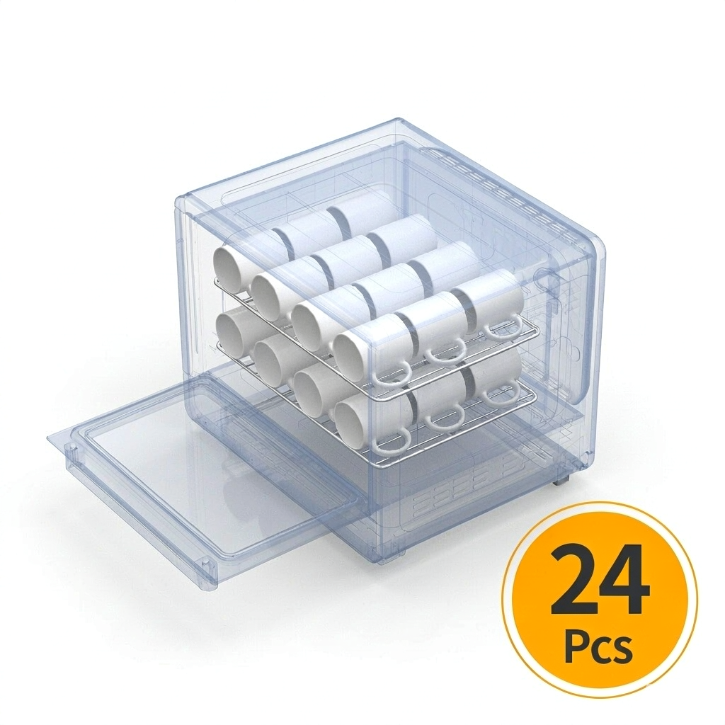 Horno de Sublimación 3D de 60 Litros VacPro y Componentes de Vacío (Equipo Completo o Bandeja de Repuesto)(Preventa)