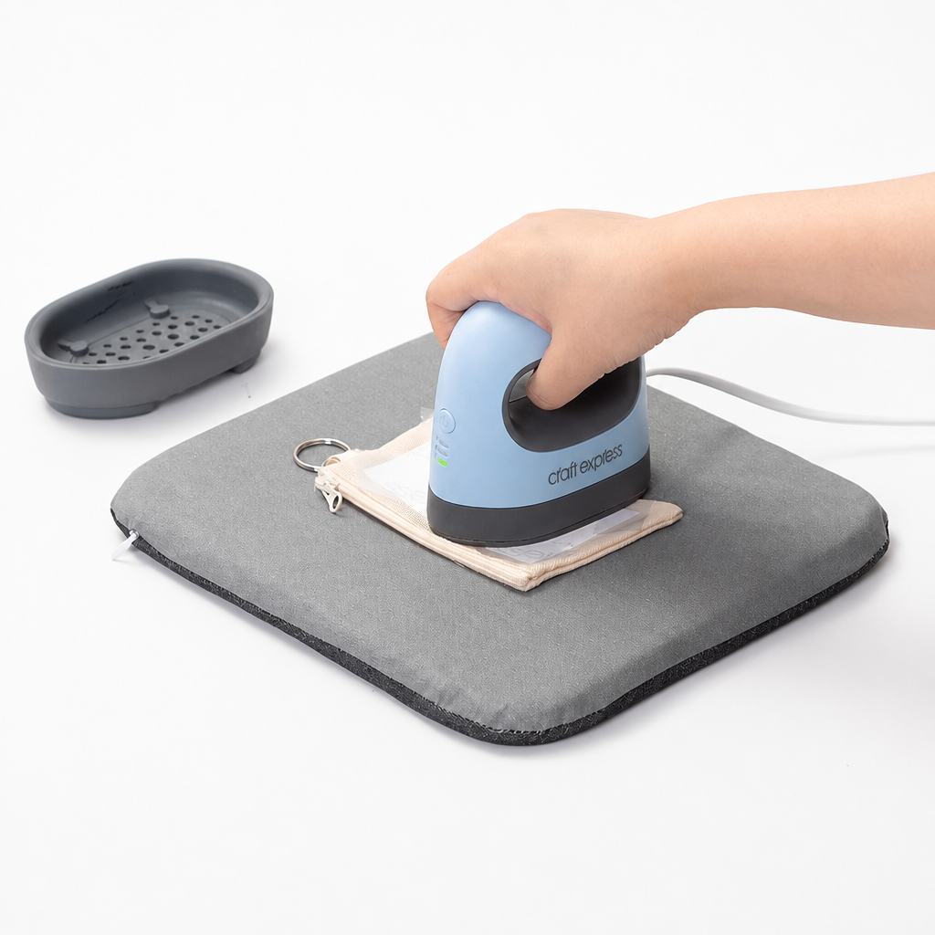 Mini prensa térmica portátil de 2" x 3" con tres ajustes de temperatura(Preventa)