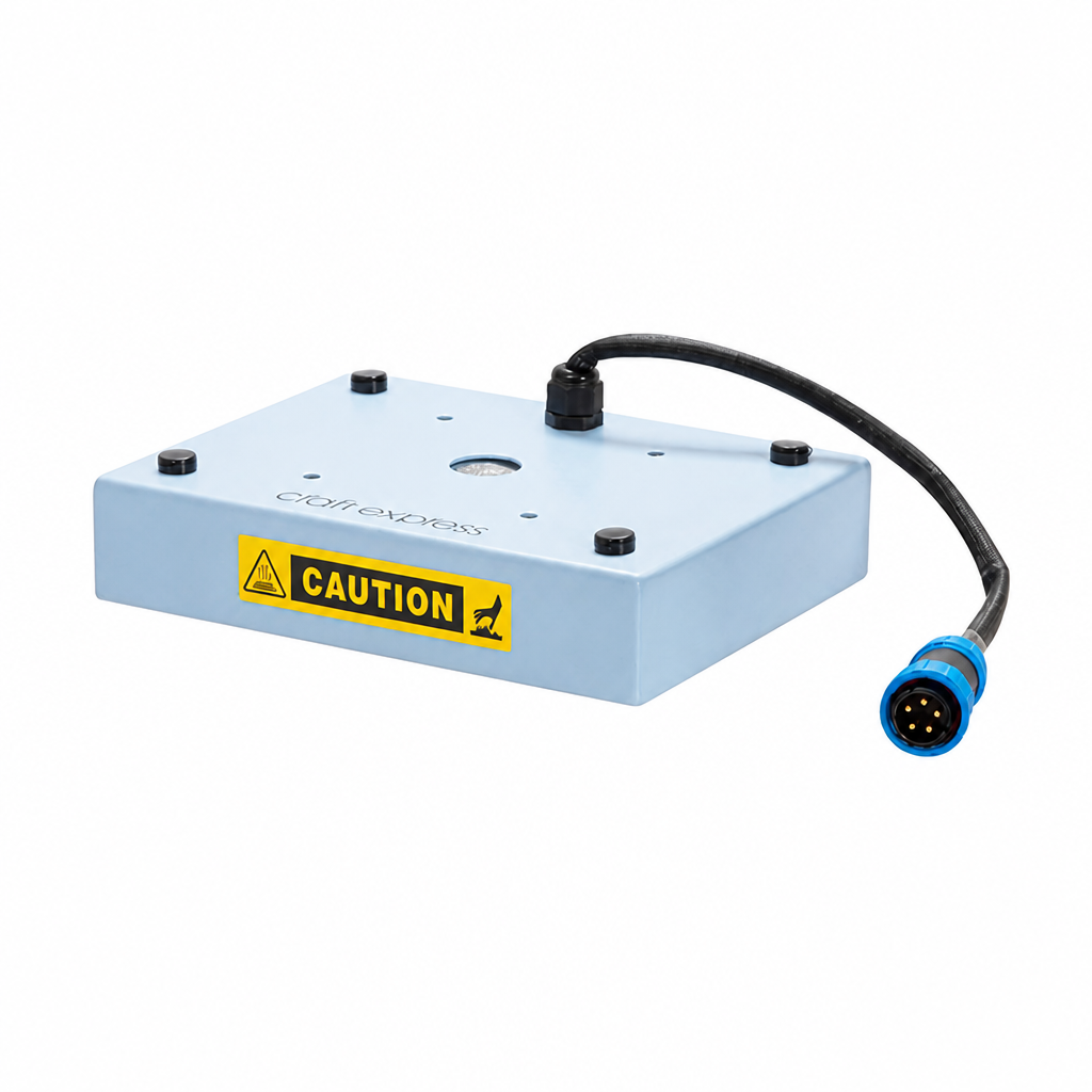 9 Accesorios Intercambiables de Calentamiento Compatibles con Prensa Térmica Hobby (Varias Superficies y Tamaños)(Preventa)